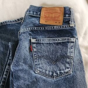 Levi's 511 Slim Blue Jeans with Classic Vintage Appeal